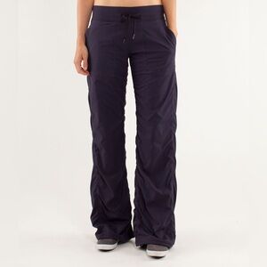 EUC Lululemon Dance Studie Pants Lined size 10 Tall